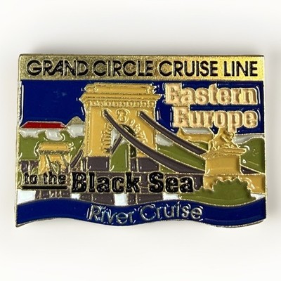 Grand Circle Cruise Line Pin Eastern Europe Black Sea River Cruise Souvenir GCCL