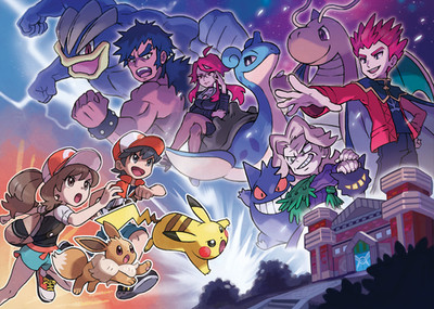 Pokemon Pokmon Lets Go Elite Four Pad Anime Playmat Desk Mat 24x14in MTG YuGiOh