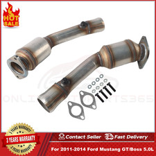 2x Left Right Catalytic Converter For Ford Mustang 2011 2012 2013 2014 V8 5.0l 2x Left Right Catalytic Converter For Ford Mustang 2011 2012 2013 2014 V8 5.0l