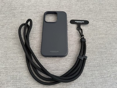 Vonmahlen Soft Silicone Case Für iPhone 16 Pro Hülle Mit Handy Kette Infinity Go