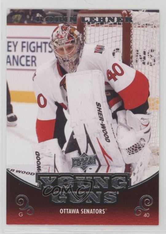2010-11 Upper Deck Young Guns Robin Lehner #486 Rookie RC
