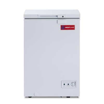 WESTLAKE 3.4 Cu.Ft Chest Freezer Deep Freezer with Lock CSA Listed White