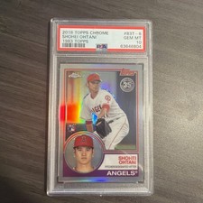 2018 Topps Chrome - Shohei Ohtani 1983 Refractor #83T-6 Rookie PSA 10
