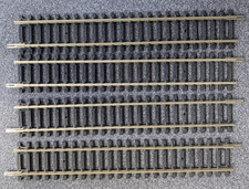 Hornby OO gauge -R600 Straight Track X 4 Nickel Silver*