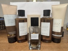 Bath  Body Works Coffee  Whiskey Cologne Body Wash Cream Bundle