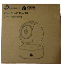 Security Camera W/ Night Vision  24/7 RecordTP-Link Kasa Spot Pan Tilt 2K HD B2