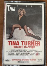 Tina Turner Private Dancer Cassette Tape 1984 Capitol