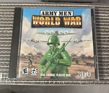Army Men: World War PC CD little tan green toy soldiers troops combat fight game