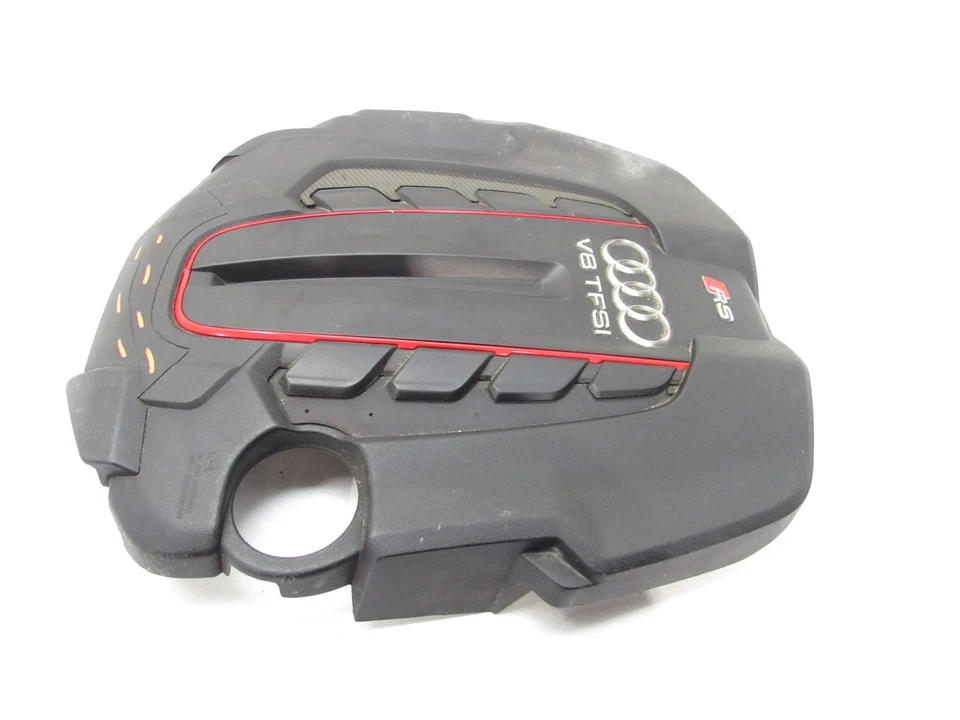 Audi RS7 C7 2017 aspecto del motor cubierta panel embellecedor con carbono 12-18 | Foto 4 de 4