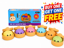 Squishy Dumpling Toy, Dumpling Mystery Box, Random Color, BUY ONE GET ONE FREE