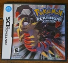 Pokémon Platinum Version Nintendo DS