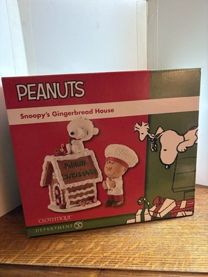 Dept. 56 Snoopy's Gingerbread House - Very Rare Brand New Never Displayed