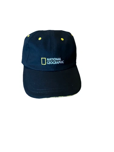 Vans x National Geographic Hat Black Strap-back Adjustable Cap Black NatGeo Rare