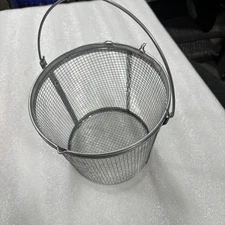 T-0175-R Parts Washer Accessory Basket Mesh 8.5 x 9 Inch Round