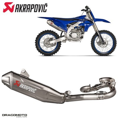 Auspuffanlage YAMAHA YZ 450 F Monster Energy Racing Edition 2023-2025 AKRAPOV...