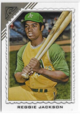 2022 TOPPS GALLERY #92 REGGIE JACKSON OAKLAND ATHLETICS ''MR. OCTOBER''