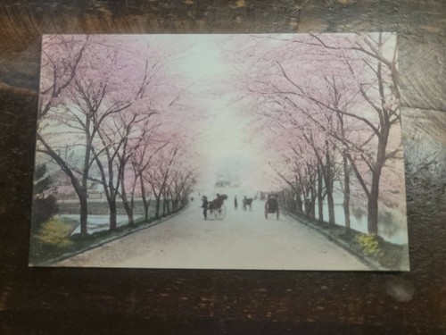 Handkolorierte japanische Postkarten Kyoto, Hakone Union Postale Universelle um 1900 - Bild 3 von 9