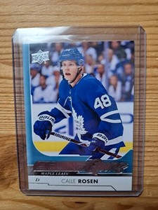 2017-18 Upper Deck Series 1 Young Guns Calle Rosen #216