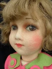 LENCI RARE ANTIQUE LARGE DOLL WITH ORIGINAL CLOTHES