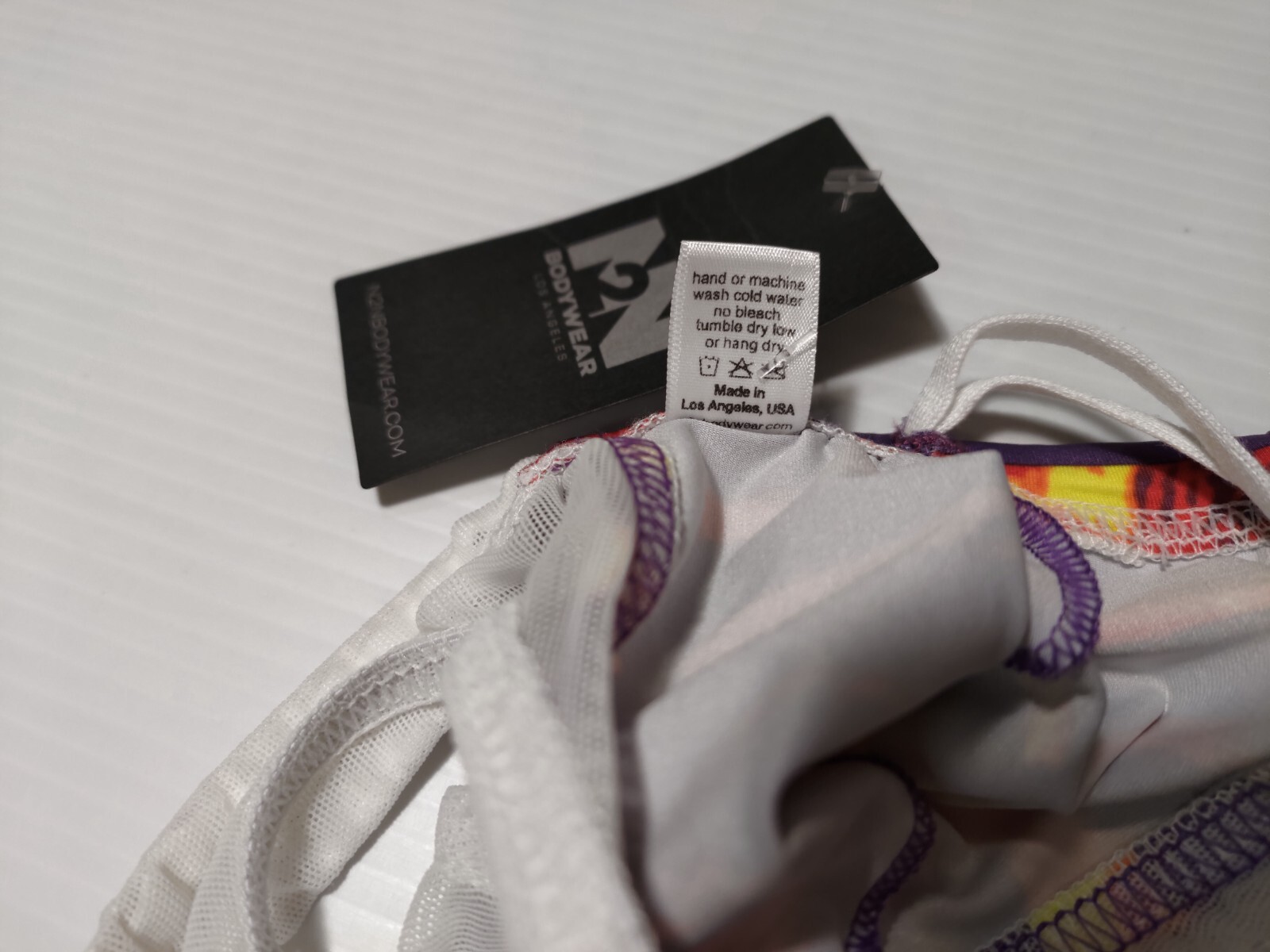 N2N BODYWEAR NITRO X SWIM BRIEFS. MIAMI TROPIC. MED. NWT. RARE 🌈 GAY SWIMWEAR