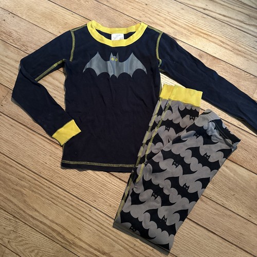 hanna andersson pajamas BATMAN Size 140 - Picture 4 of 8