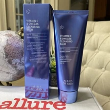 Allies of Skin Vitamin C Omegas Cleansing Balm 100ml 3.4oz Full Size NEW M