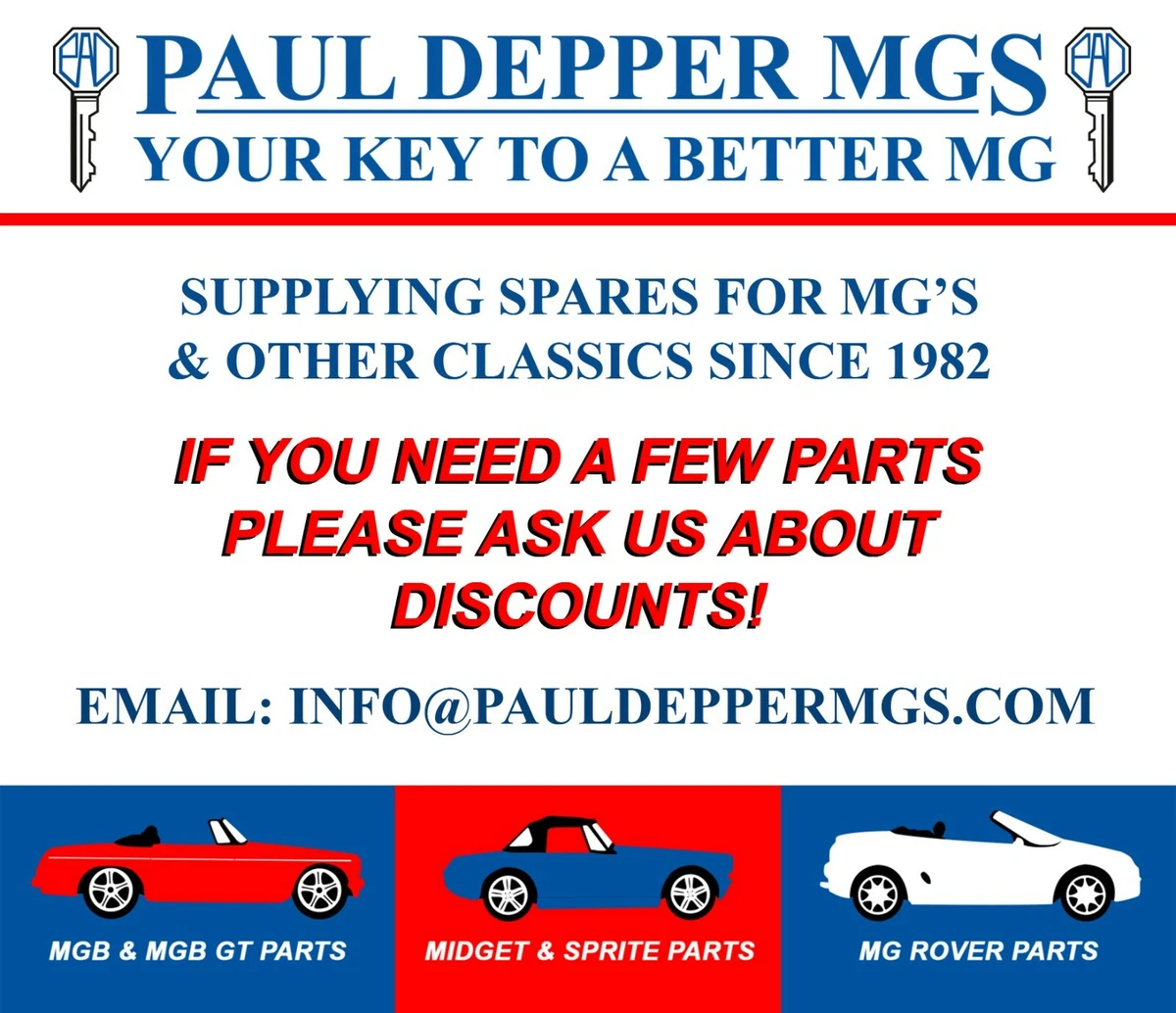 MG Midget Clutch Slave Cylinder Seal Kit (1098 Cars) (GRK4008 