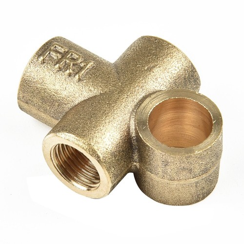 1X 3 WAY 10mm Tee Piece Brake Clutch T 3/16 Pipe METRIC M10 Pipe Connector - Picture 9 of 12