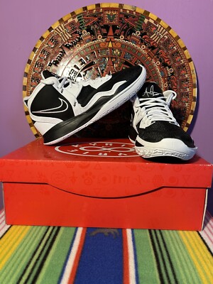 New Mens Size 10.5 White Black Nike Kyrie Infinity TB Basketball Shoe DO9616 002 Nike Kyrie Infinity TB Mens 12 Black/White Basketball  main image 3