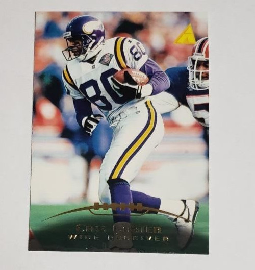 1995 Pinnacle #44 Cris Carter HOF-WR Minnesota Vikings ***40% OFF 2 or MORE