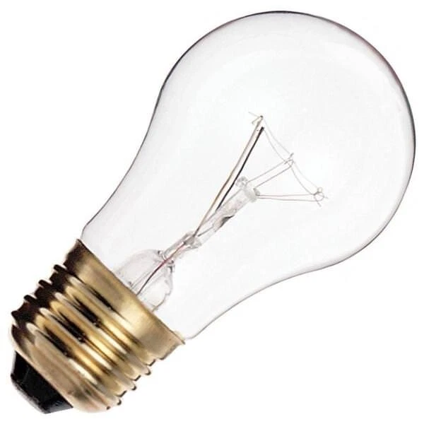 Satco S3720 - 40 Watt A15 Clear Appliance Lamp - 130/120 Volt - 2700K (6 Pack) - Image 3 of 4