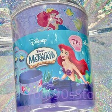DISNEY ARIEL LITTLE MERMAID NEW 7 PCS BATHROOM SET Flounder Special Edition