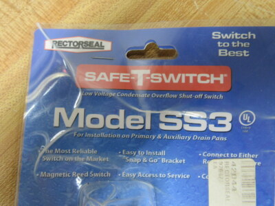 Rectorseal SS3 Overflow Shut-Off Switch 97647 | eBay