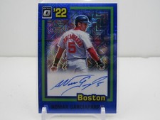 NOMAR GARCIAPARRA 2022 DONRUSS OPTIC BLUE MOJO AUTOGRAPH AUTO #2/5! RED SOX!!