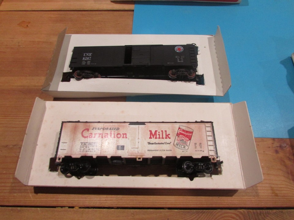 HO Scale Train Miniature (5) Assorted Freight Cars Lot1976 eBay