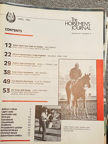 Vintage 4er-Set DAS REITERJOURNAL MAGAZIN Jan, April, Mai & Juni 1986 Sehr guter Zustand - Bild 4 von 8