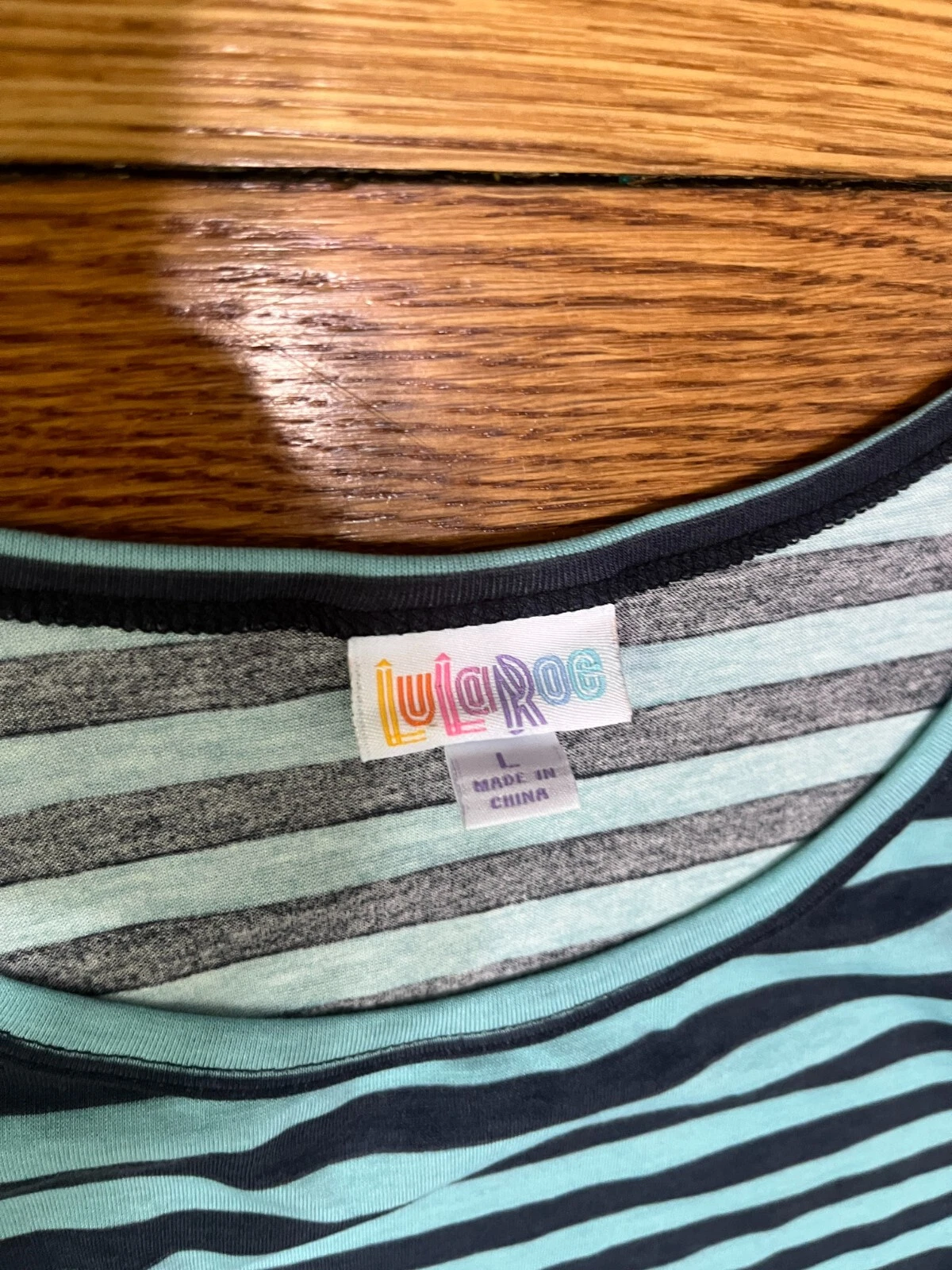 PALM ANGELS Abito donna LuLaRoe Georgia a strati con volant manica lunga elasticizzato taglia large