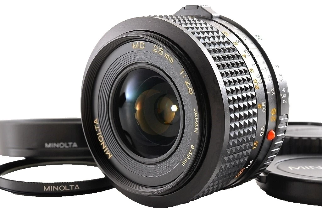 Minolta Wide Angle Camera Lenses for Minolta