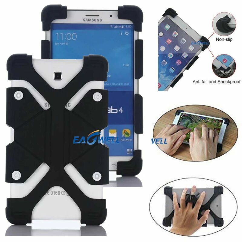 US For Android 7" 8" Tablet Kids Safe Shockproof Rubber Soft