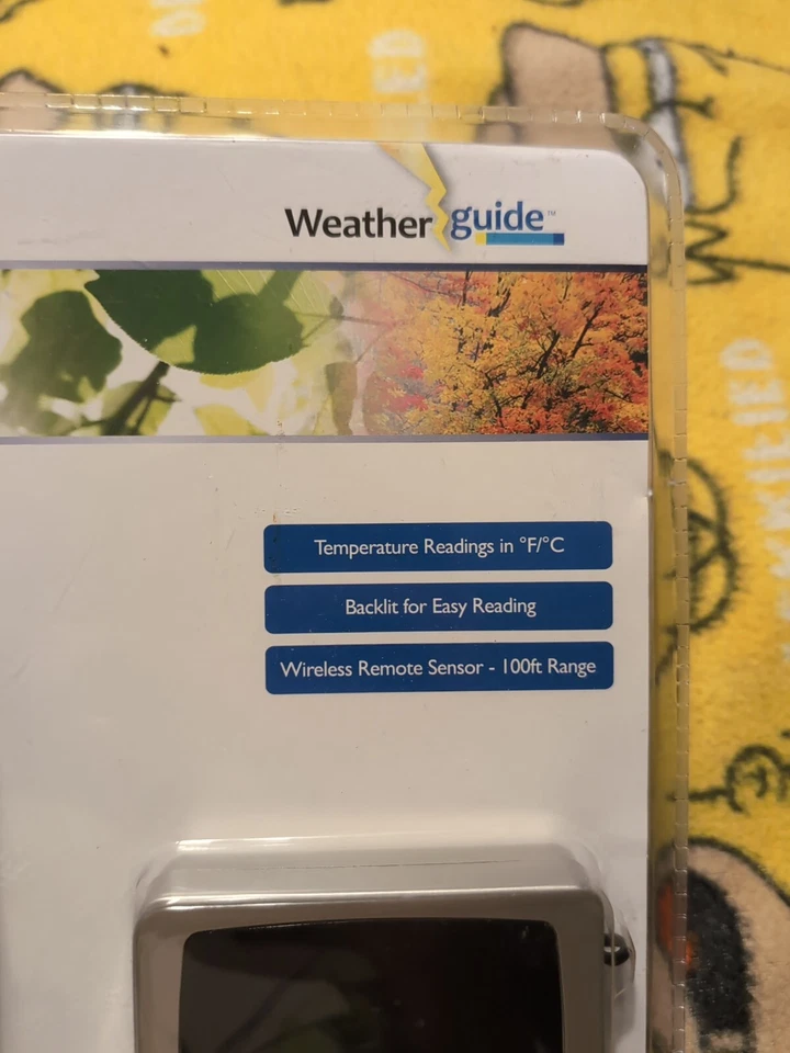 Taylor Weather Guide Wireless Indoor/Outdoor Thermometer With Remote Sensor NEW - Image 3 of 4
