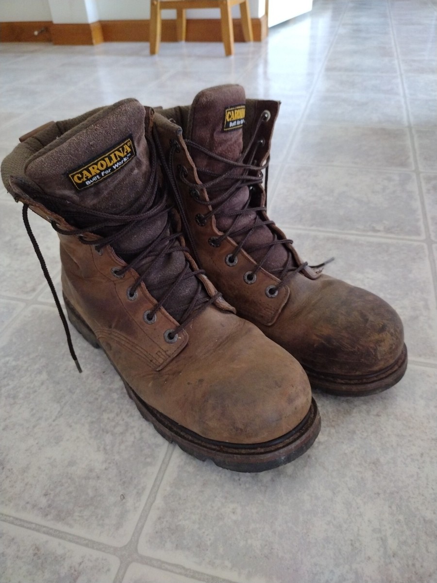 Mens Carolina Steel Toe Boots Size 11