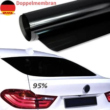 Tönungsfolie Scheibenfolie Sonnenschutzfolie 76x300cm 5%VLT Auto Fensterfolie DE