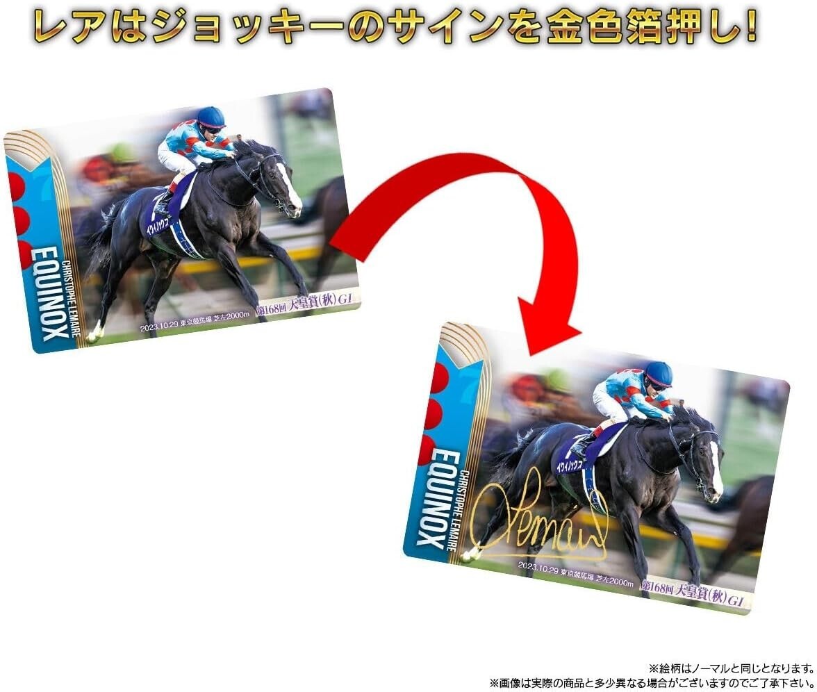Thoroughbred Horse Collection Wafer Metallic plastic card 20