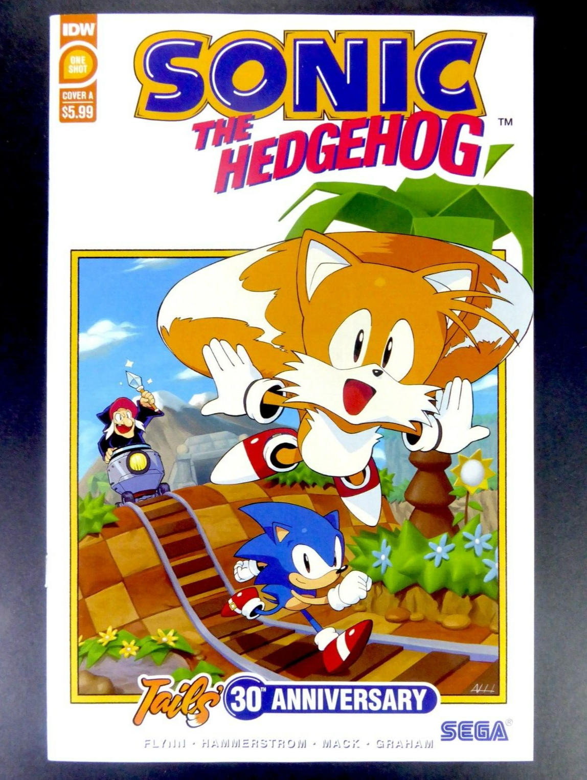 IDW Sonic Issue 10 covers - Tails' Channel