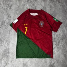 2022 Portugal Home Jersey #7 Ronaldo Medium World Cup CR7
