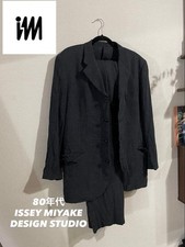ISSEY MIYAKE Jacket Size 6 Black from Japan