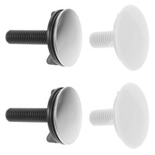 4Pcs Kitchen Sink Faucet Hole Covers Reusable Stainless Steel Sink Cover Set