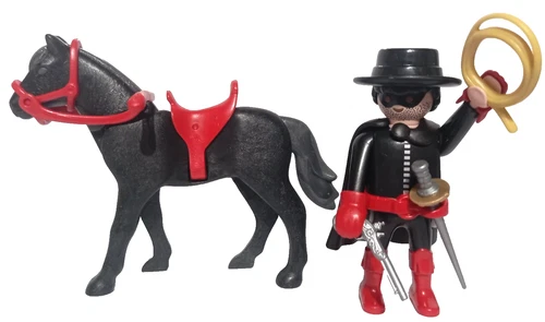 PLAYMOBIL FIGURES THE NAPOLEONIC FOX AND TORNADO HORSE NAPOLEON SPANISH FIGURE