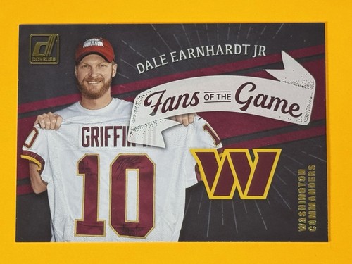 Dale Earnhardt Jr #FG-DE 2022 Panini Donruss Fans of the Game card