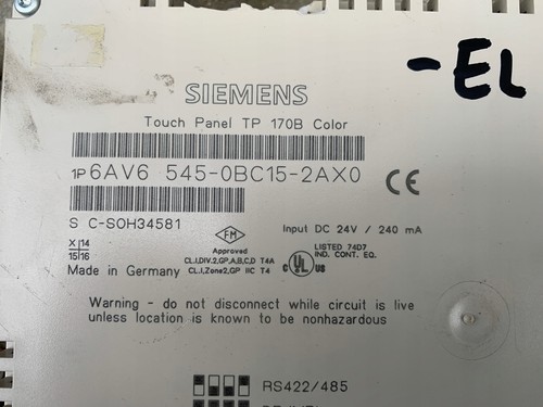 SIEMENS 6AV6 545-0BC15-2AX0 - Bild 4 von 5